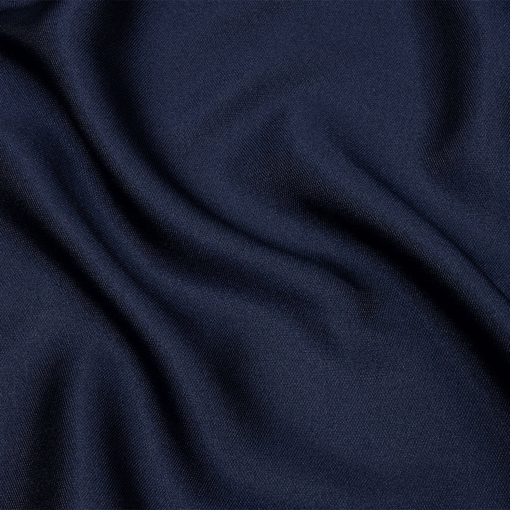 Novelty Polyester Pique - Navy - Kestrel Collection Novelty Polyester Pique - Navy - Kestrel Collection