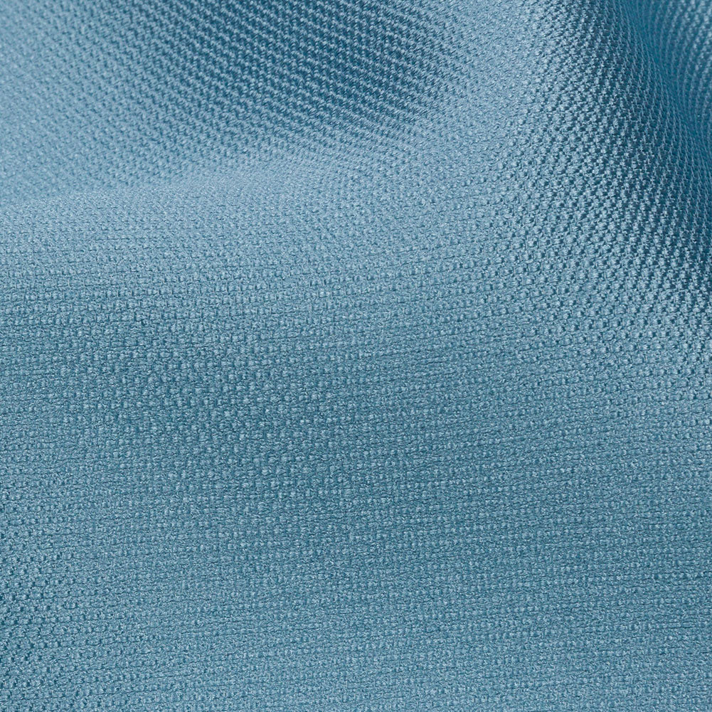 Novelty Polyester Pique - Steel Blue - Kestrel Collection Detail Novelty Polyester Pique - Steel Blue - Kestrel Collection Detail