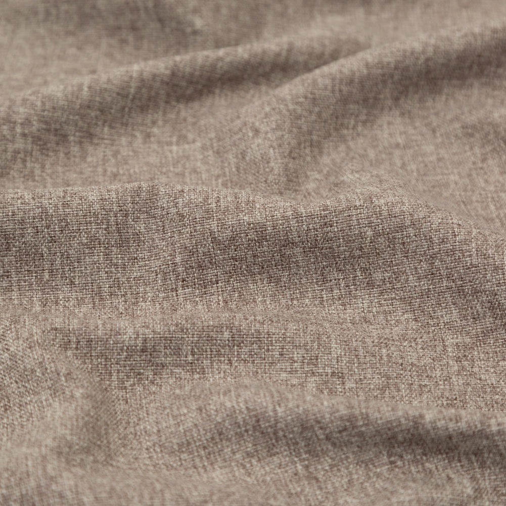 Heathered Gray Lightweight Polyester Canvas - Detail Heathered Gray Lightweight Polyester Canvas - Detail