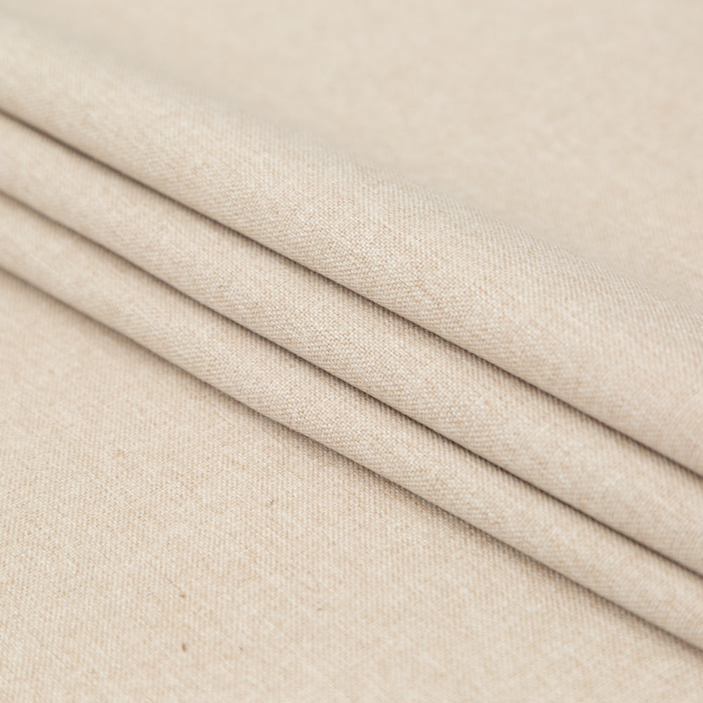 Khaki Lightweight Polyester Canvas - Folded