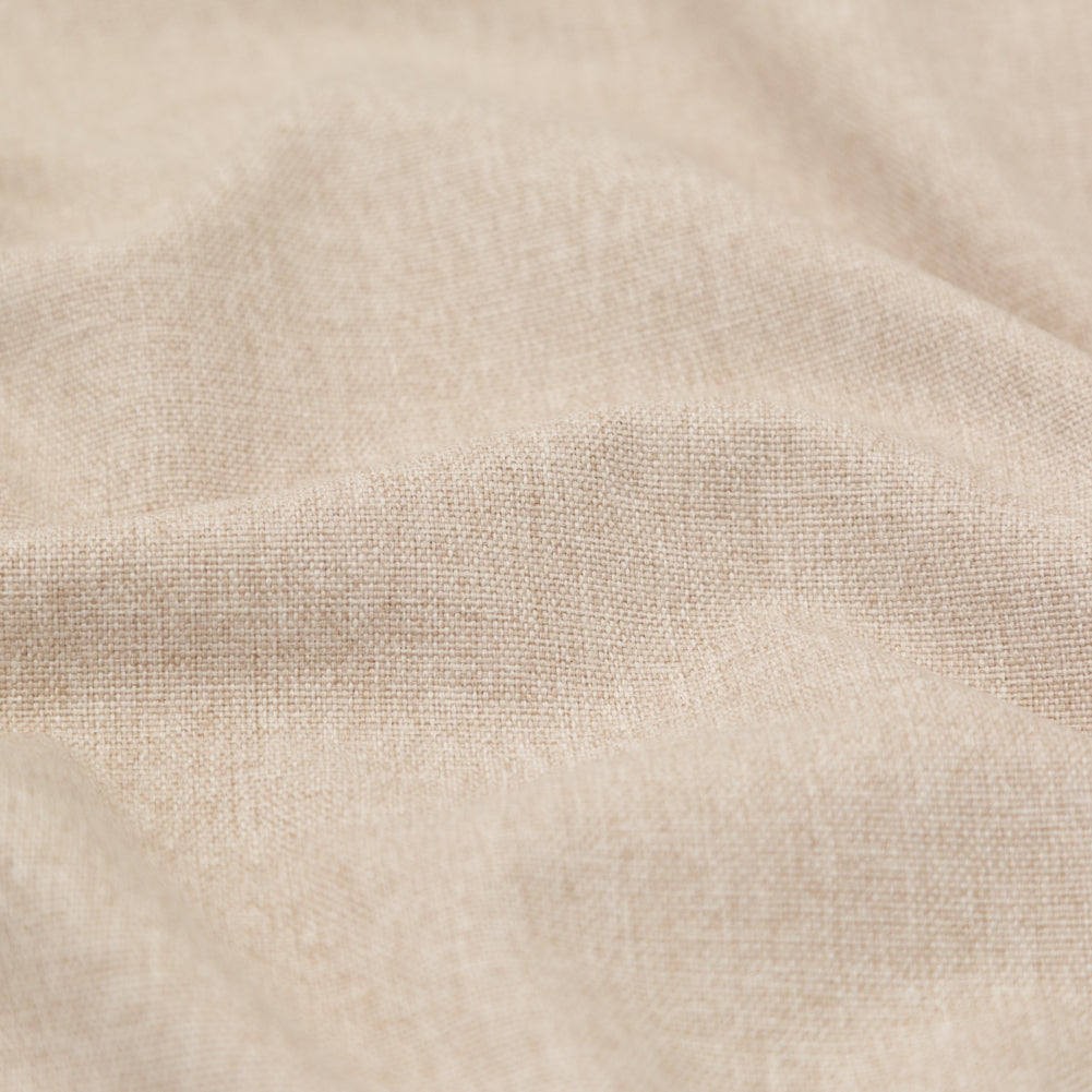 Khaki Lightweight Polyester Canvas - Detail