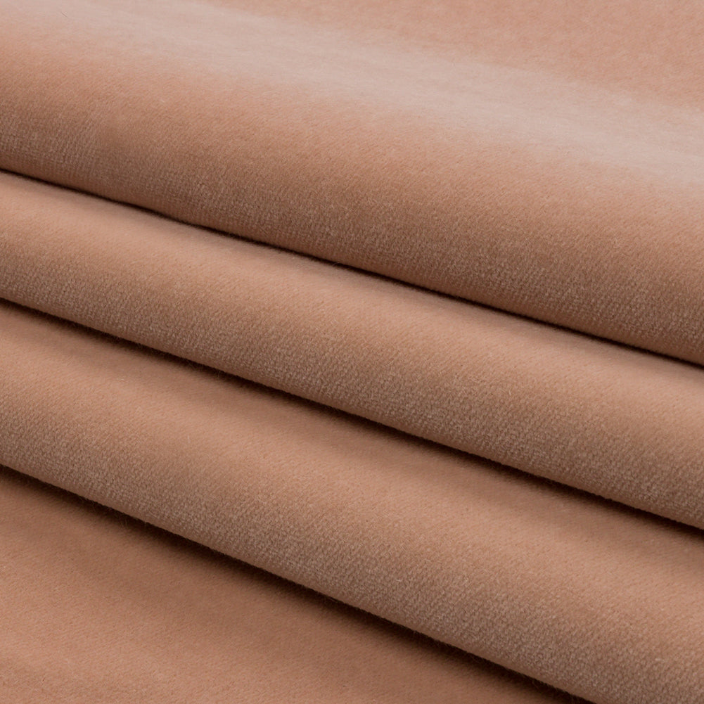 Rosewater Cotton Velvet - Folded Rosewater Cotton Velvet - Folded