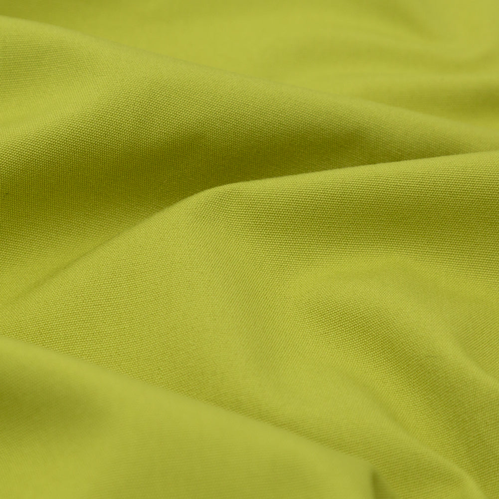 Apple Green Water Repellent Canvas - Detail Apple Green Water Repellent Canvas - Detail