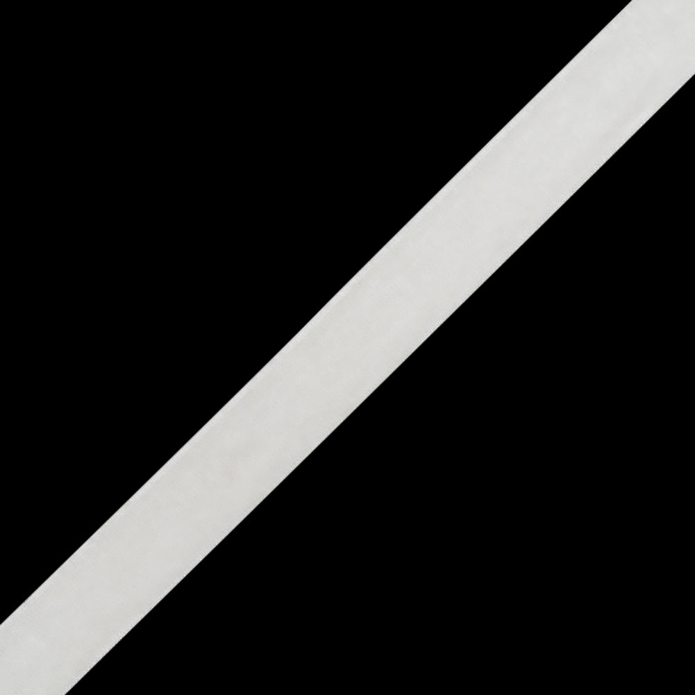 Stretch Velvet Ribbon Trim Made in Italy - 0.625" - Off White - Gislaine Collection Stretch Velvet Ribbon Trim Made in Italy - 0.625" - Off White - Gislaine Collection