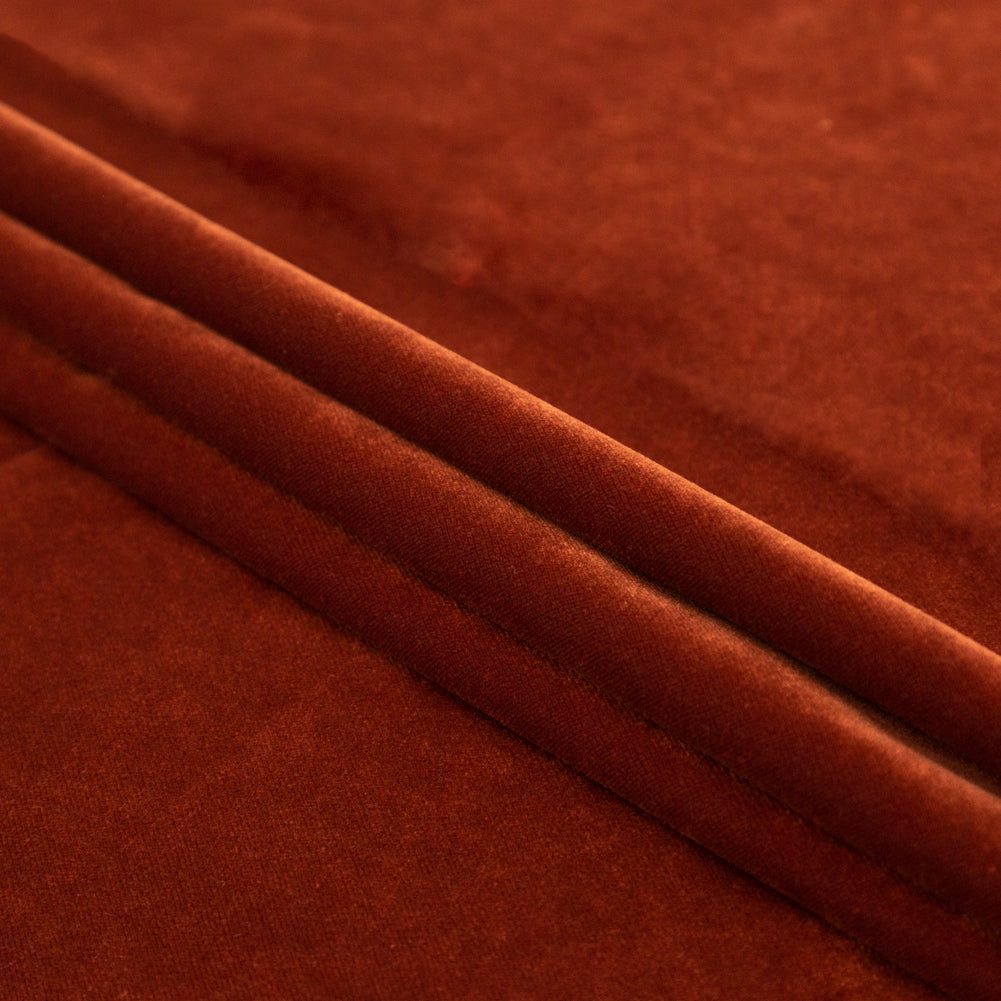 Spice Classic Upholstery Velvet - Folded Spice Classic Upholstery Velvet - Folded