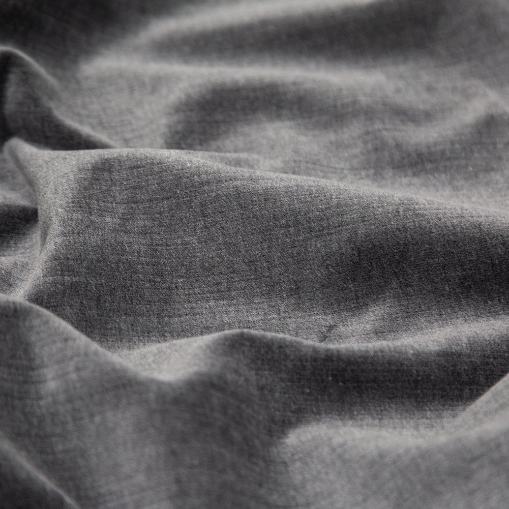 Abyss Velvet with Imitation Dupioni Backing Detail