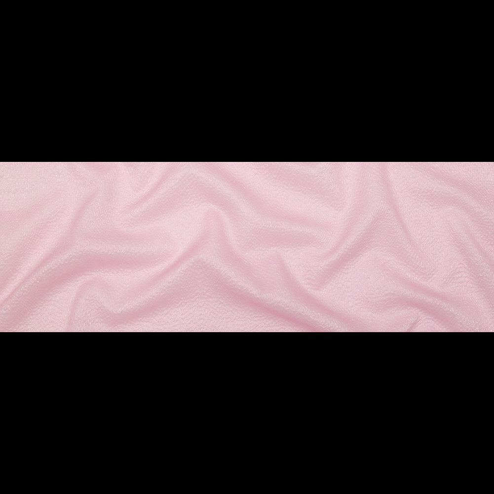 Metallic Pink Striped Bubble Wrap Organza Brocade - Folded Metallic Pink Striped Bubble Wrap Organza Brocade - Folded