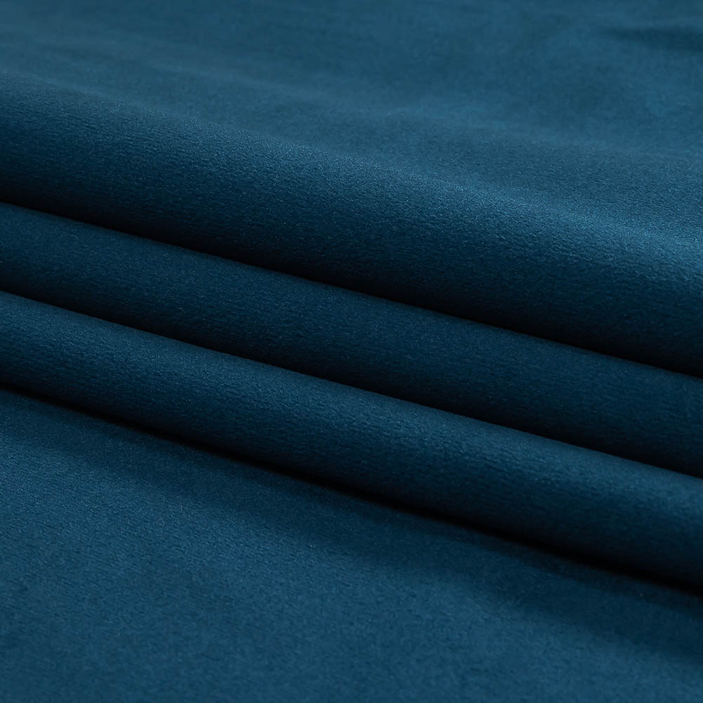 Deep Royal Creamy Polyester Velvet - Folded Deep Royal Creamy Polyester Velvet - Folded