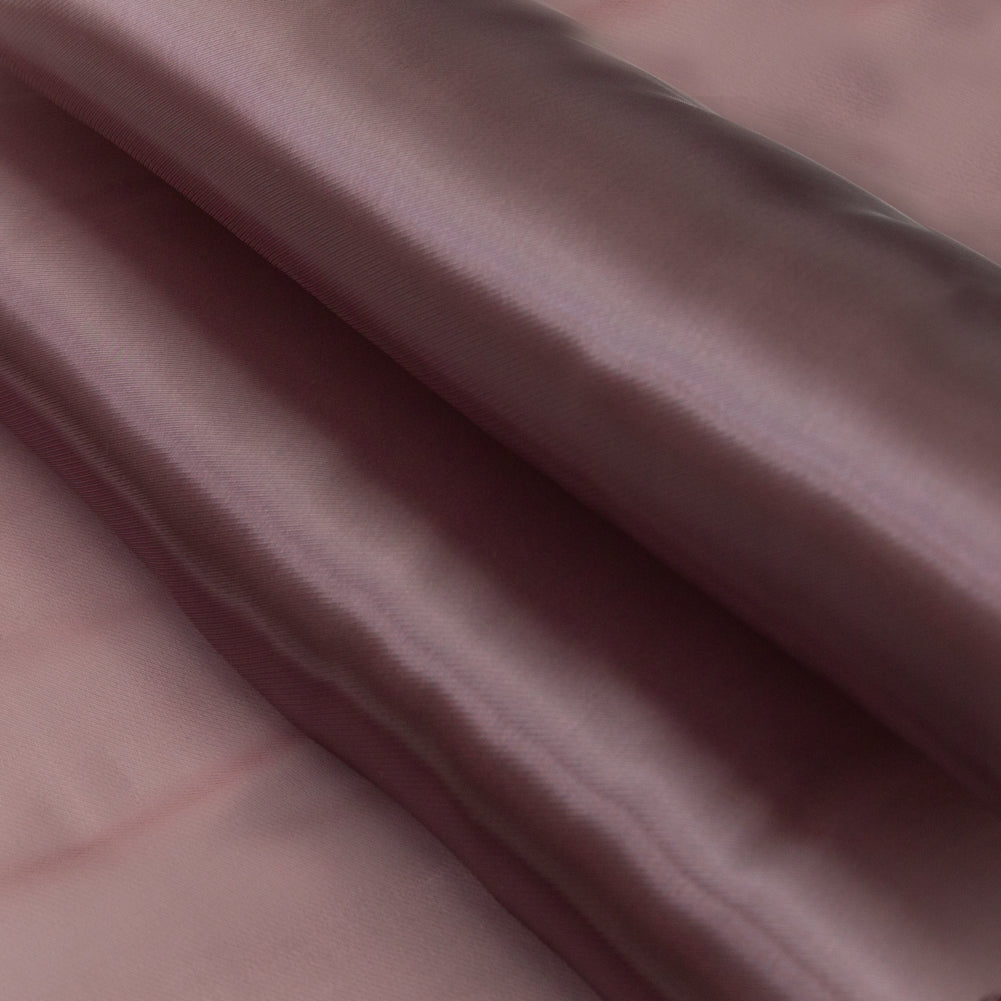 Radiant Windsor Wine Satin-Faced Twill Organza - Detail Radiant Windsor Wine Satin-Faced Twill Organza - Detail