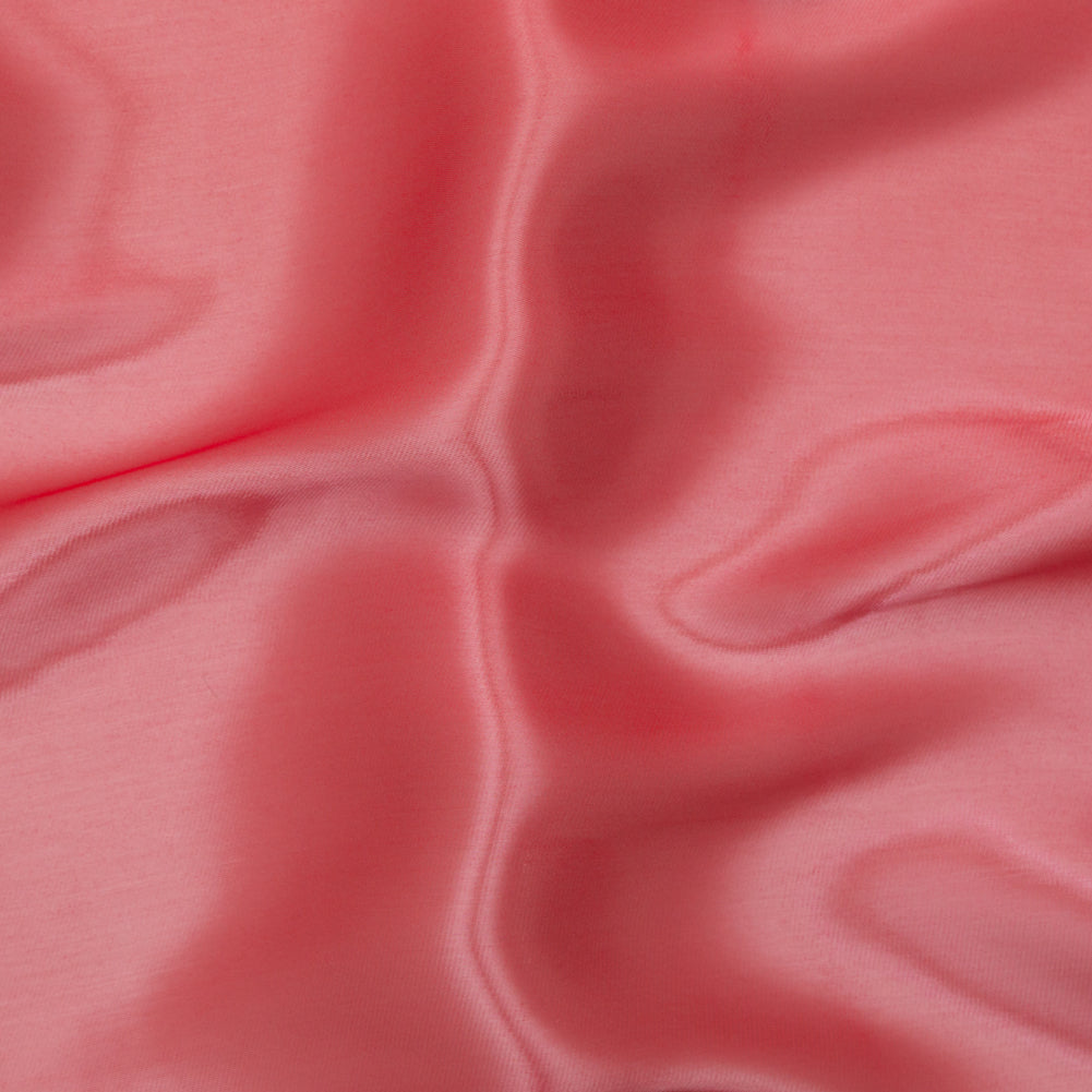 Satin-Faced Twill Organza - Luminous Red - Anise Collection Satin-Faced Twill Organza - Luminous Red - Anise Collection
