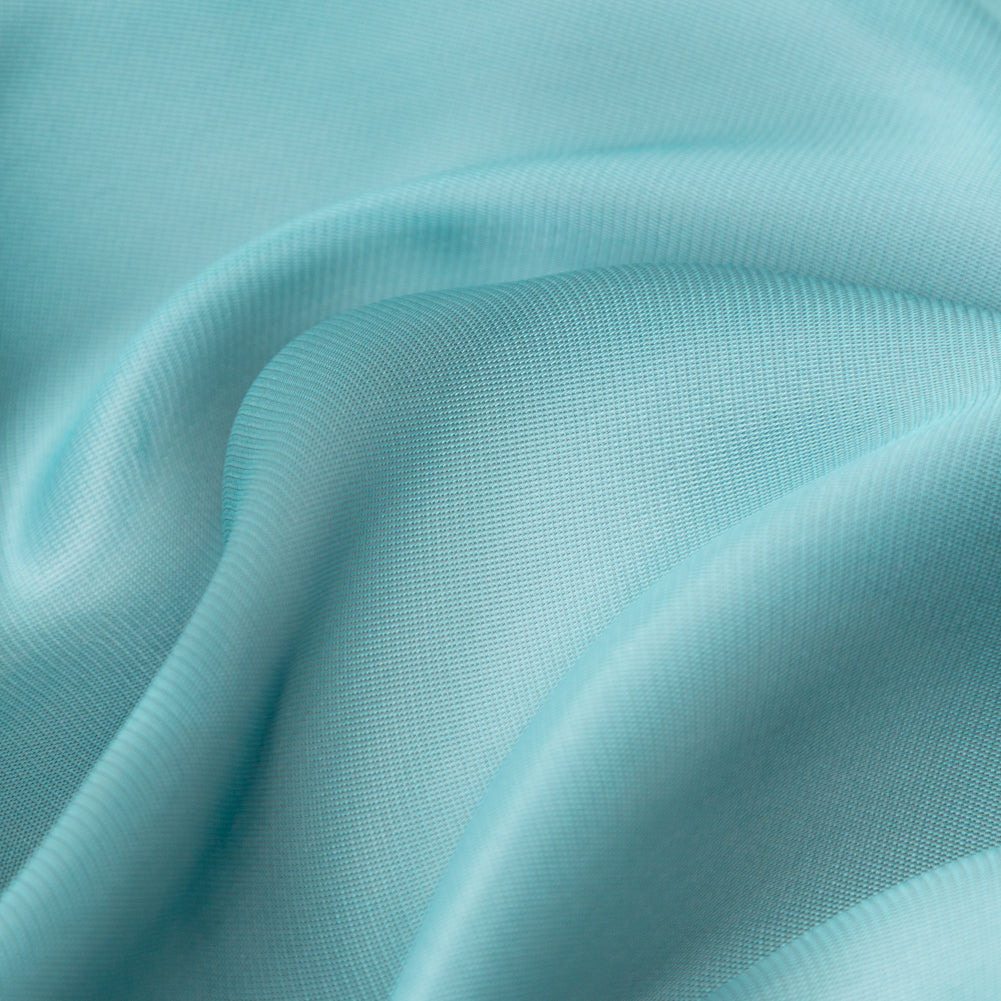 Satin-Faced Twill Organza - Luminous Teal - Anise Collection Full Satin-Faced Twill Organza - Luminous Teal - Anise Collection Full