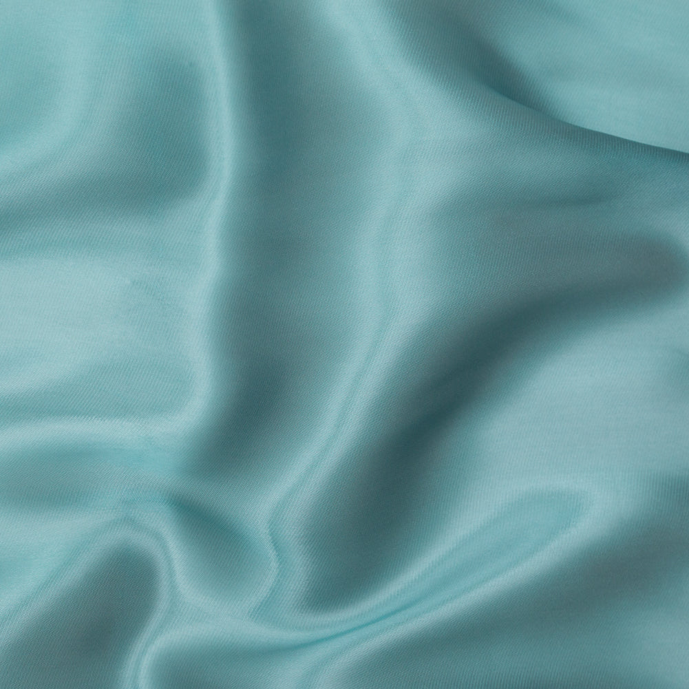 Satin-Faced Twill Organza - Luminous Teal - Anise Collection Satin-Faced Twill Organza - Luminous Teal - Anise Collection