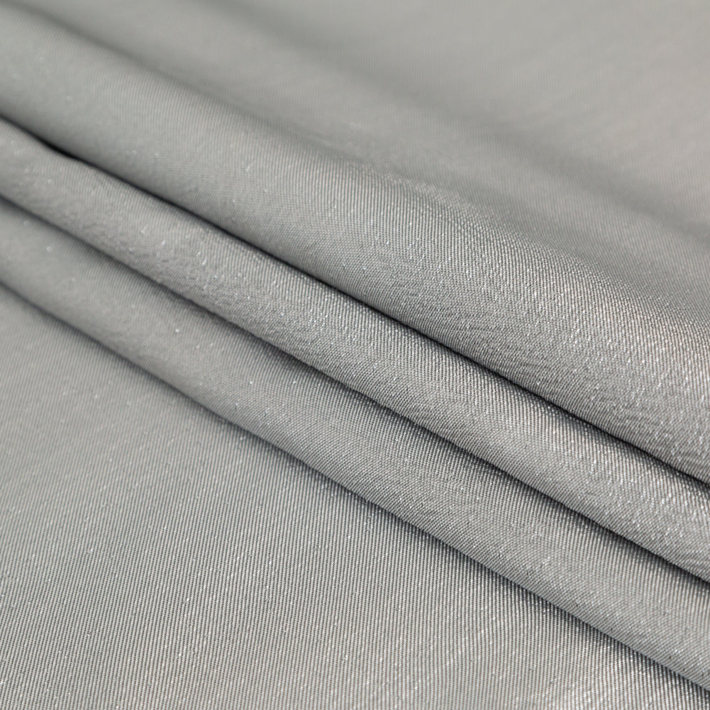 Metallic Luxury Lame - Silver - Meriden Collection Detail Metallic Luxury Lame - Silver - Meriden Collection Detail