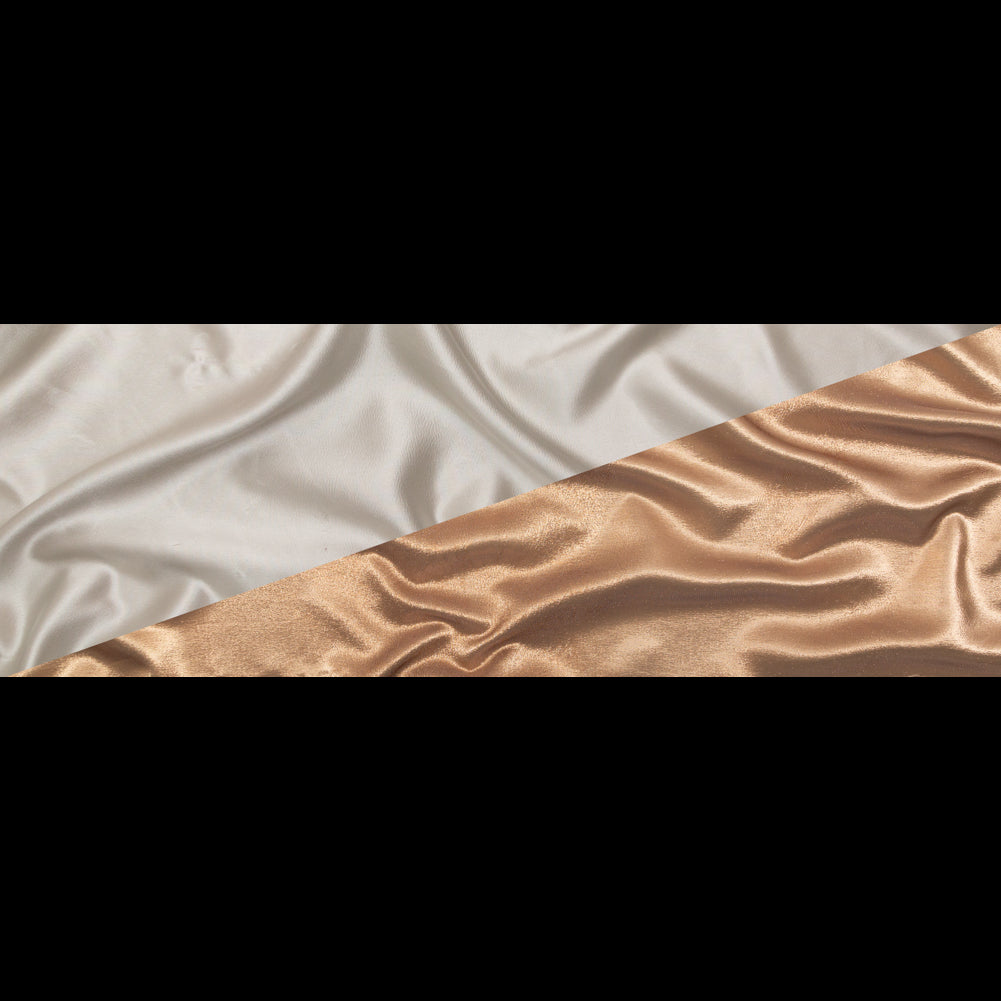 Metallic Copper Luxury Lame - Folded Metallic Copper Luxury Lame - Folded