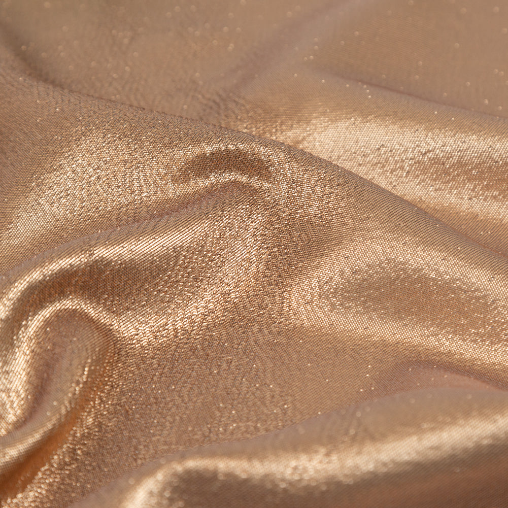 Metallic Copper Luxury Lame - Full Metallic Copper Luxury Lame - Full