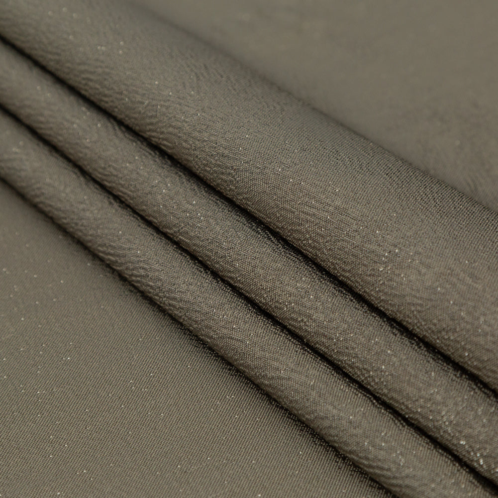 Metallic Pewter Luxury Lame - Detail Metallic Pewter Luxury Lame - Detail