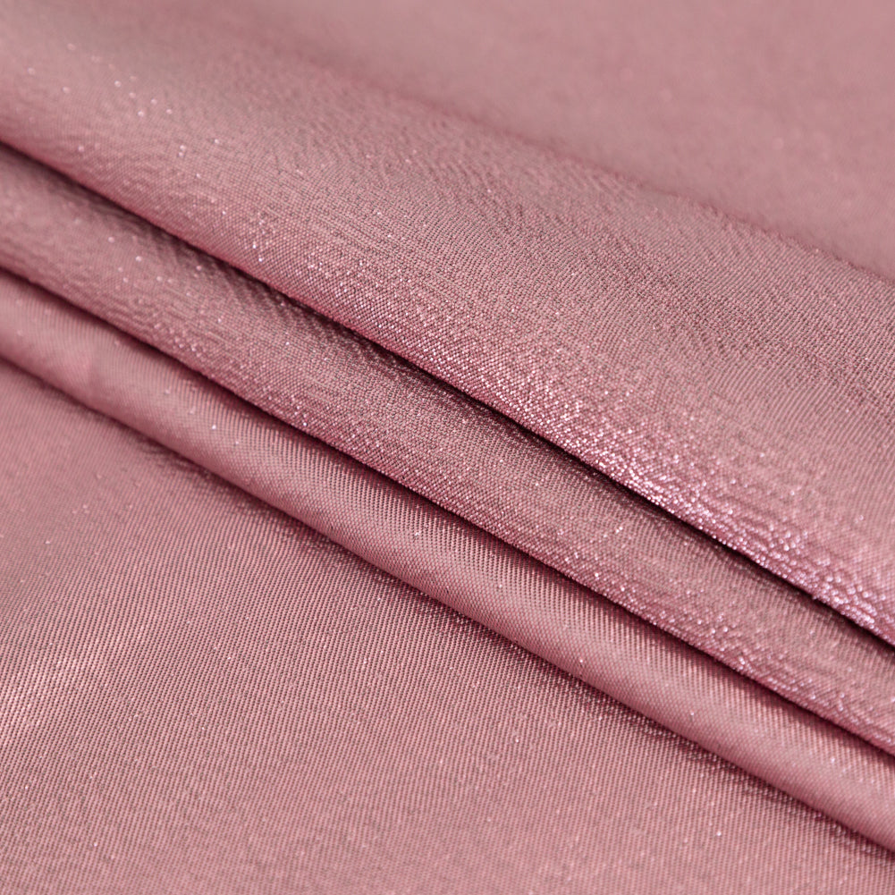 Metallic Luxury Lame - Pink - Meriden Collection Detail Metallic Luxury Lame - Pink - Meriden Collection Detail