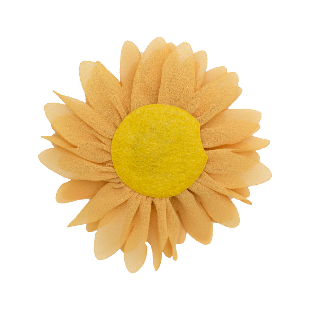 Italian Gold 3D Flower Applique - 4 - Detail Italian Gold 3D Flower Applique - 4 - Detail