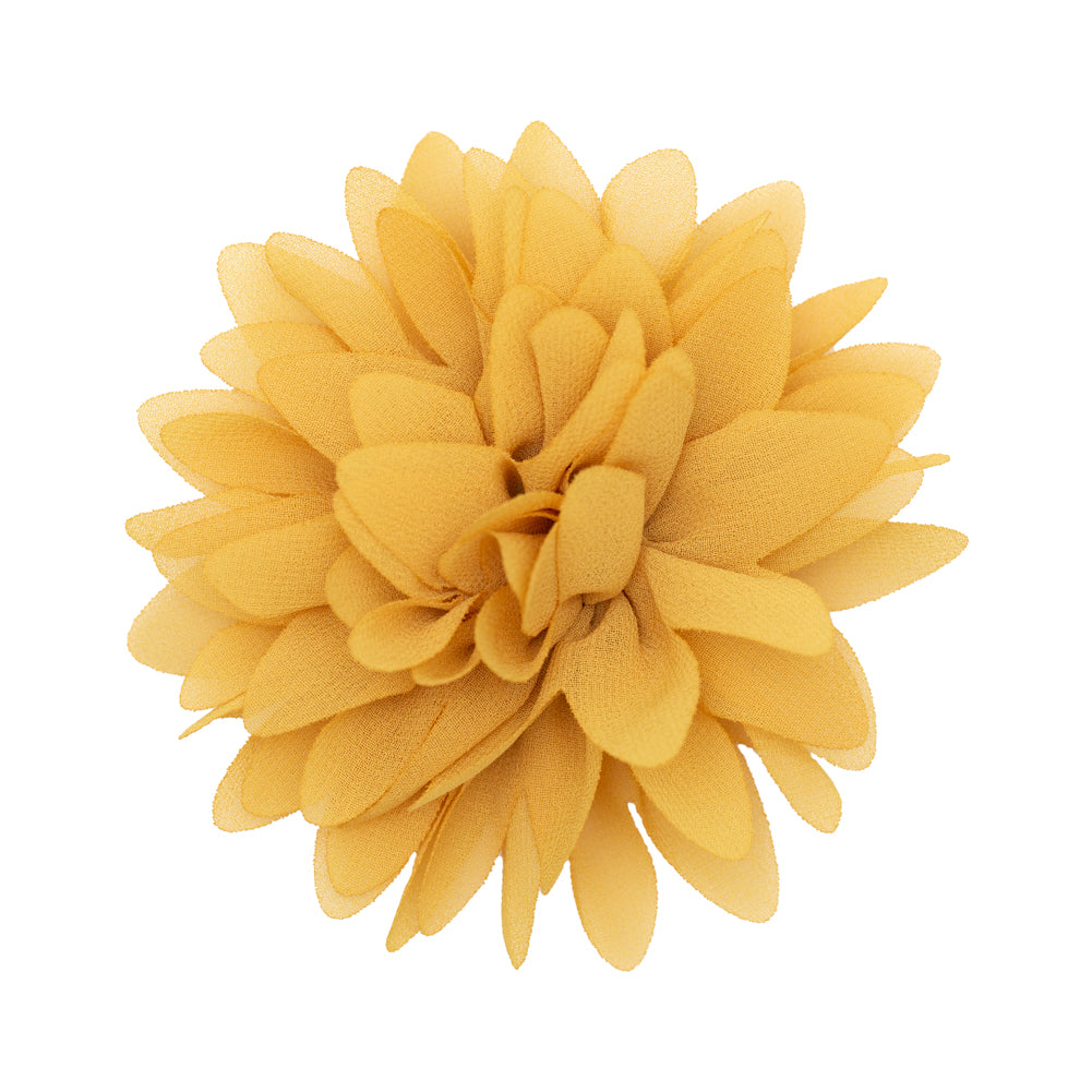 Italian Gold 3D Flower Applique - 4 Italian Gold 3D Flower Applique - 4