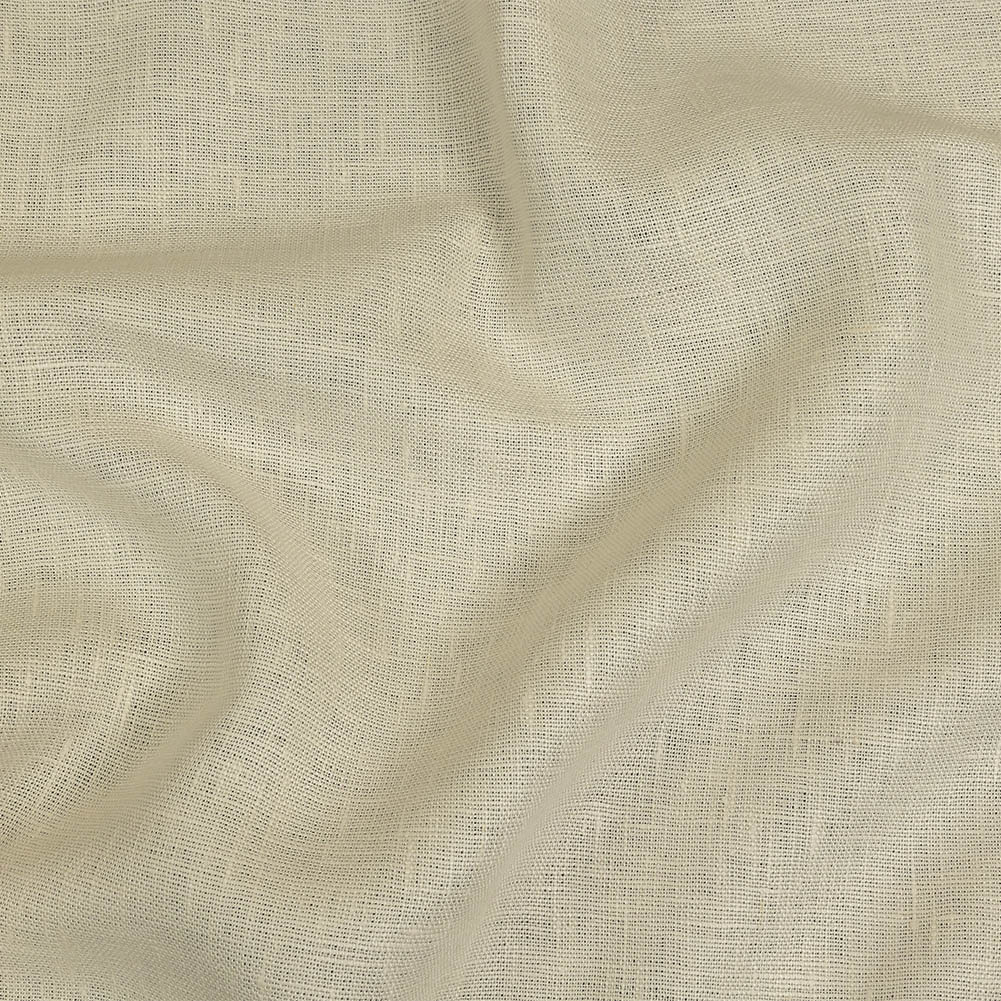 Ecru Heavyweight Linen Woven Ecru Heavyweight Linen Woven