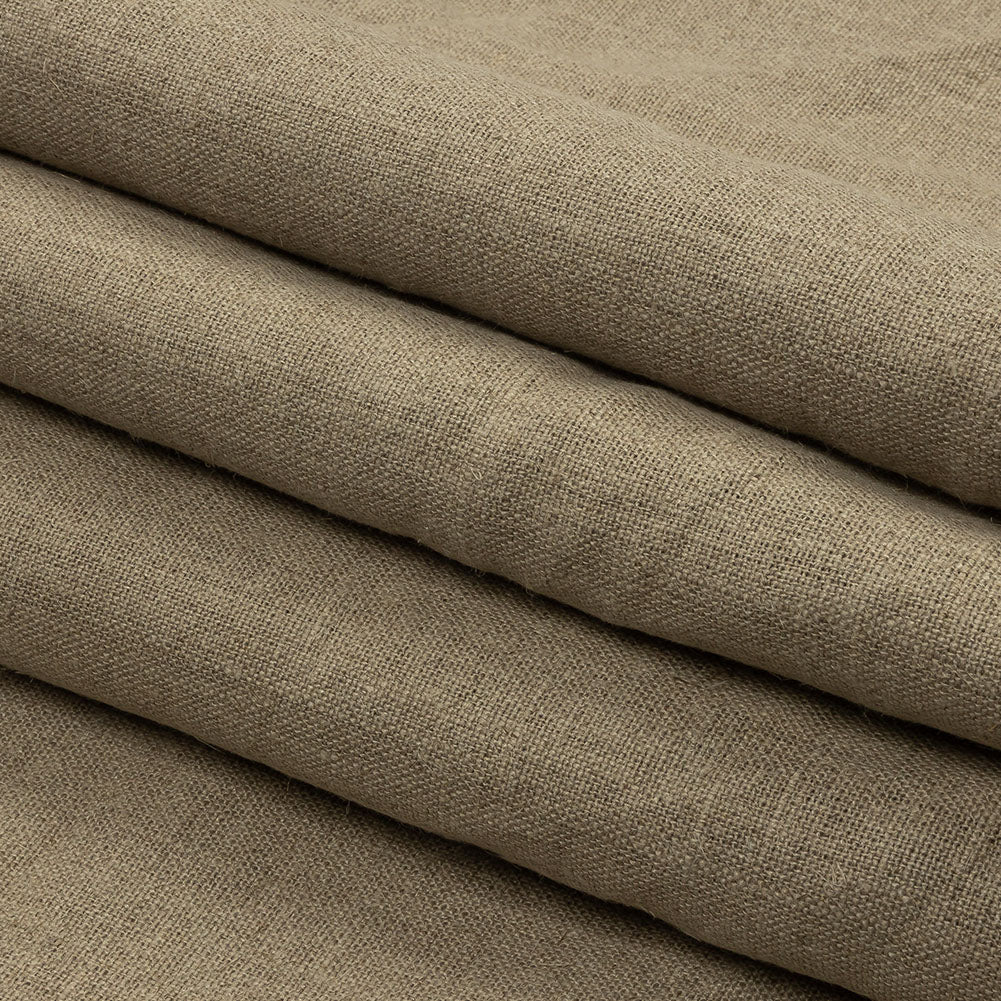 Natural Heavyweight Linen Woven - Folded Natural Heavyweight Linen Woven - Folded