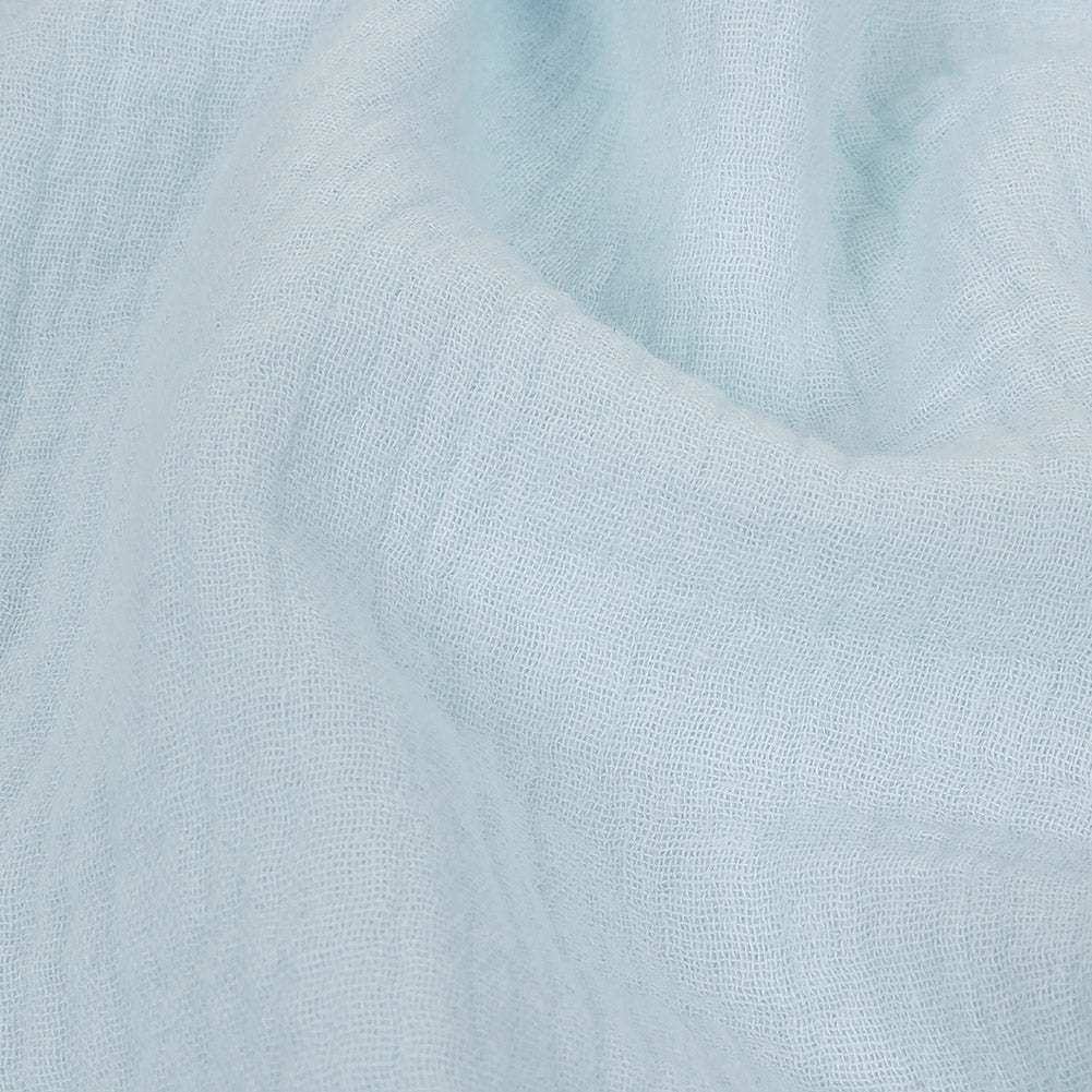 Talamanca Light Blue Double Cotton Gauze - Full Talamanca Light Blue Double Cotton Gauze - Full