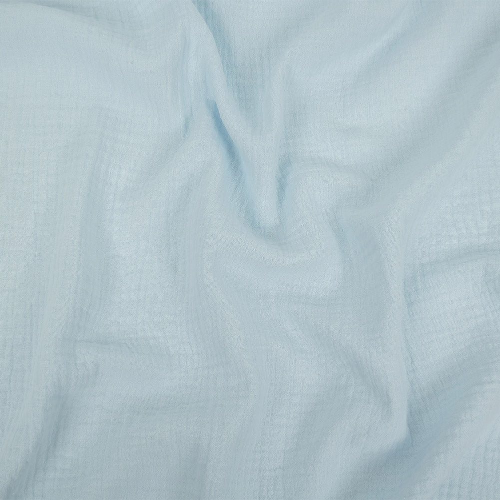 Talamanca Light Blue Double Cotton Gauze Talamanca Light Blue Double Cotton Gauze