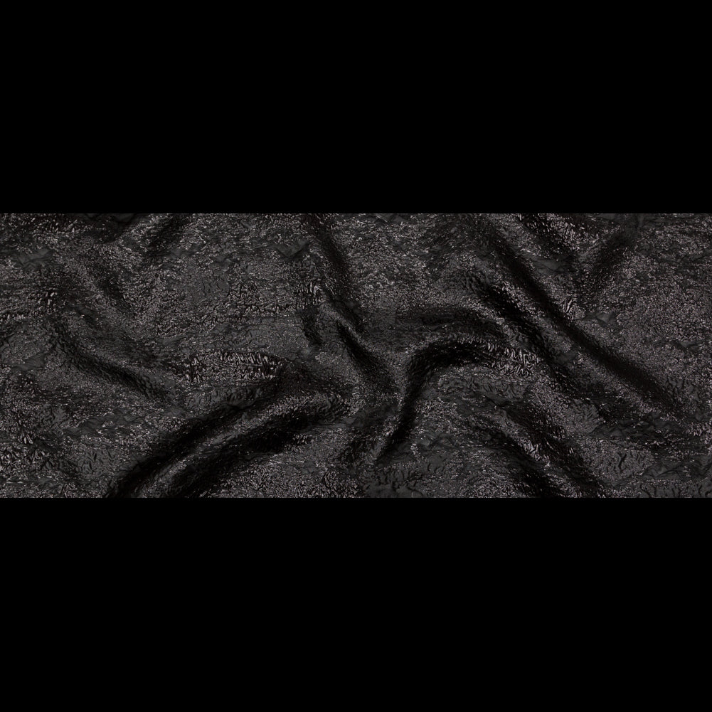 Metallic Black Abstract Luxury Brocade Full Metallic Black Abstract Luxury Brocade Full
