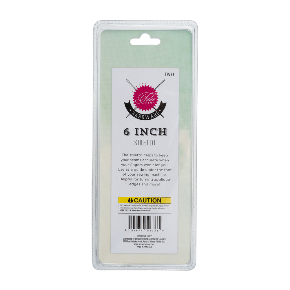 Tula Pink Sewing Stiletto - 6" - Oil Slick Tula Pink Sewing Stiletto - 6" - Oil Slick
