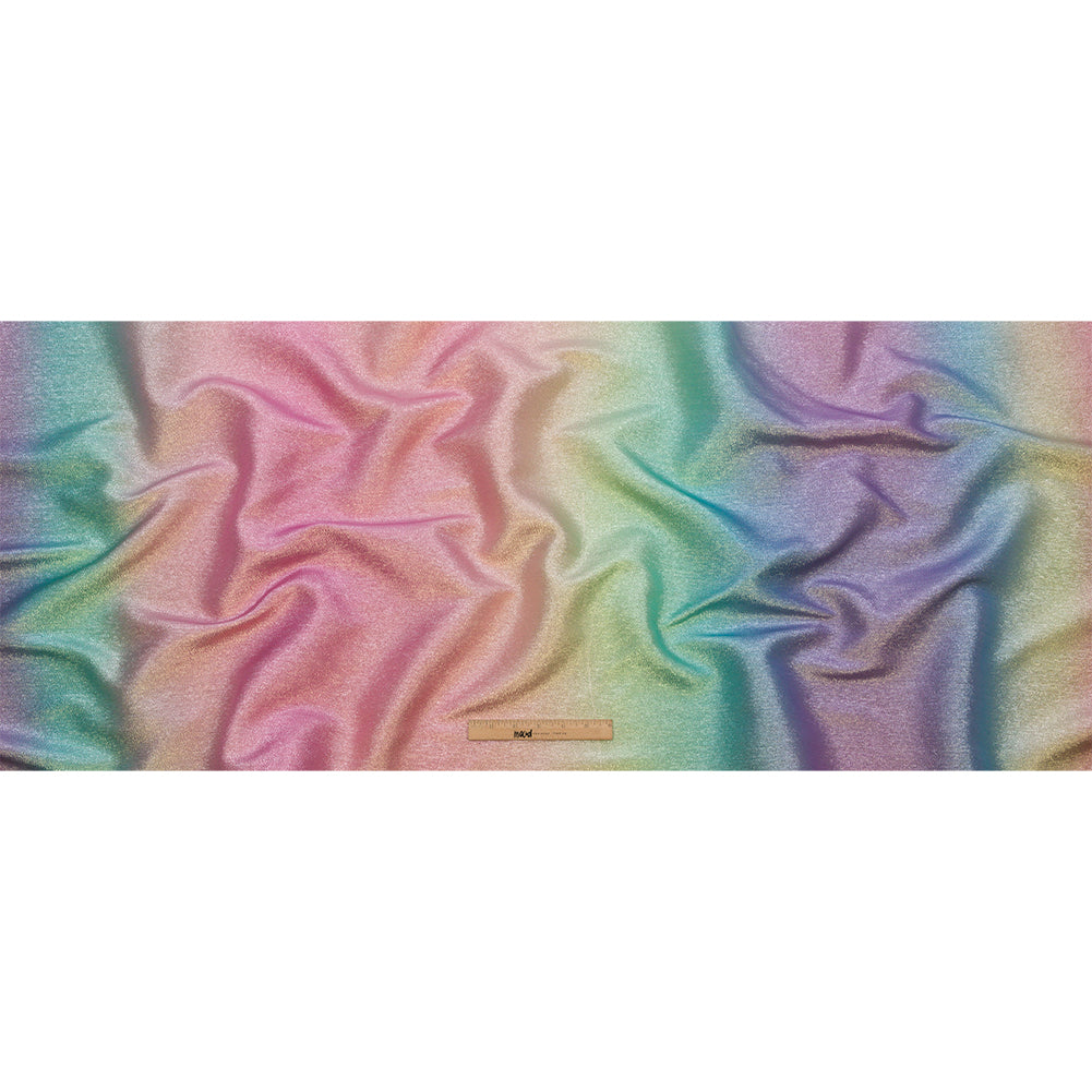 Metallic Pastel Rainbow Polyester Lame Full Metallic Pastel Rainbow Polyester Lame Full