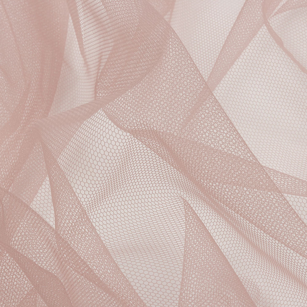 Leonardo Dusty Pink Soft Nylon Tulle - Folded Leonardo Dusty Pink Soft Nylon Tulle - Folded