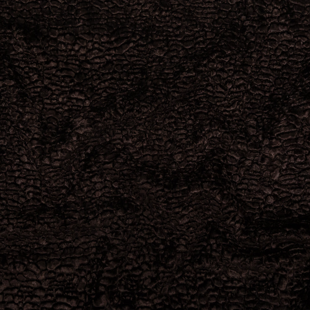 Premium Brown Faux Persian Lamb Fur Premium Brown Faux Persian Lamb Fur