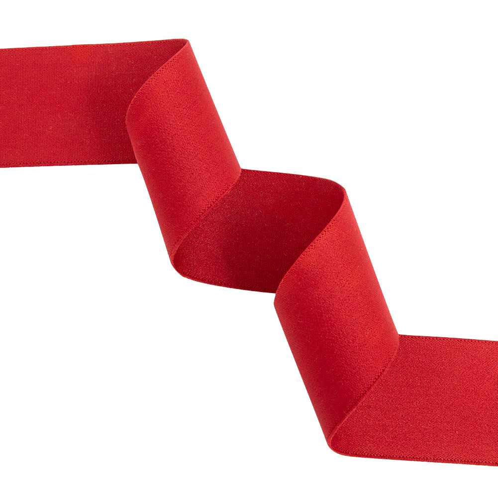 Italian Red Elastic Trim - 1.5" Italian Red Elastic Trim - 1.5"