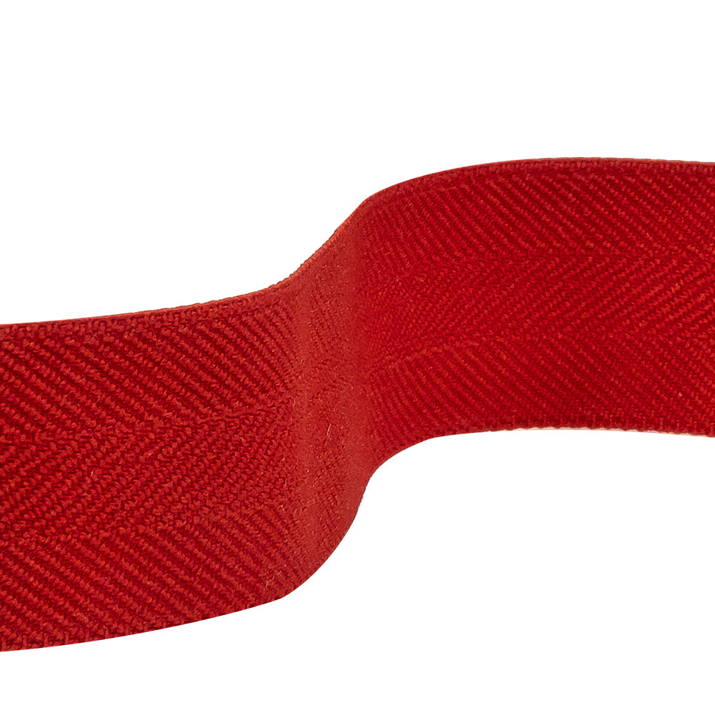 Italian Red Stretch Twill Tape - 1 - Detail Italian Red Stretch Twill Tape - 1 - Detail