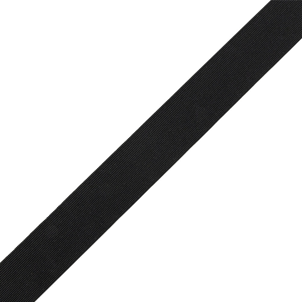 Italian Black 0.63 mm Gauge Webbing - 1.375" Italian Black 0.63 mm Gauge Webbing - 1.375"