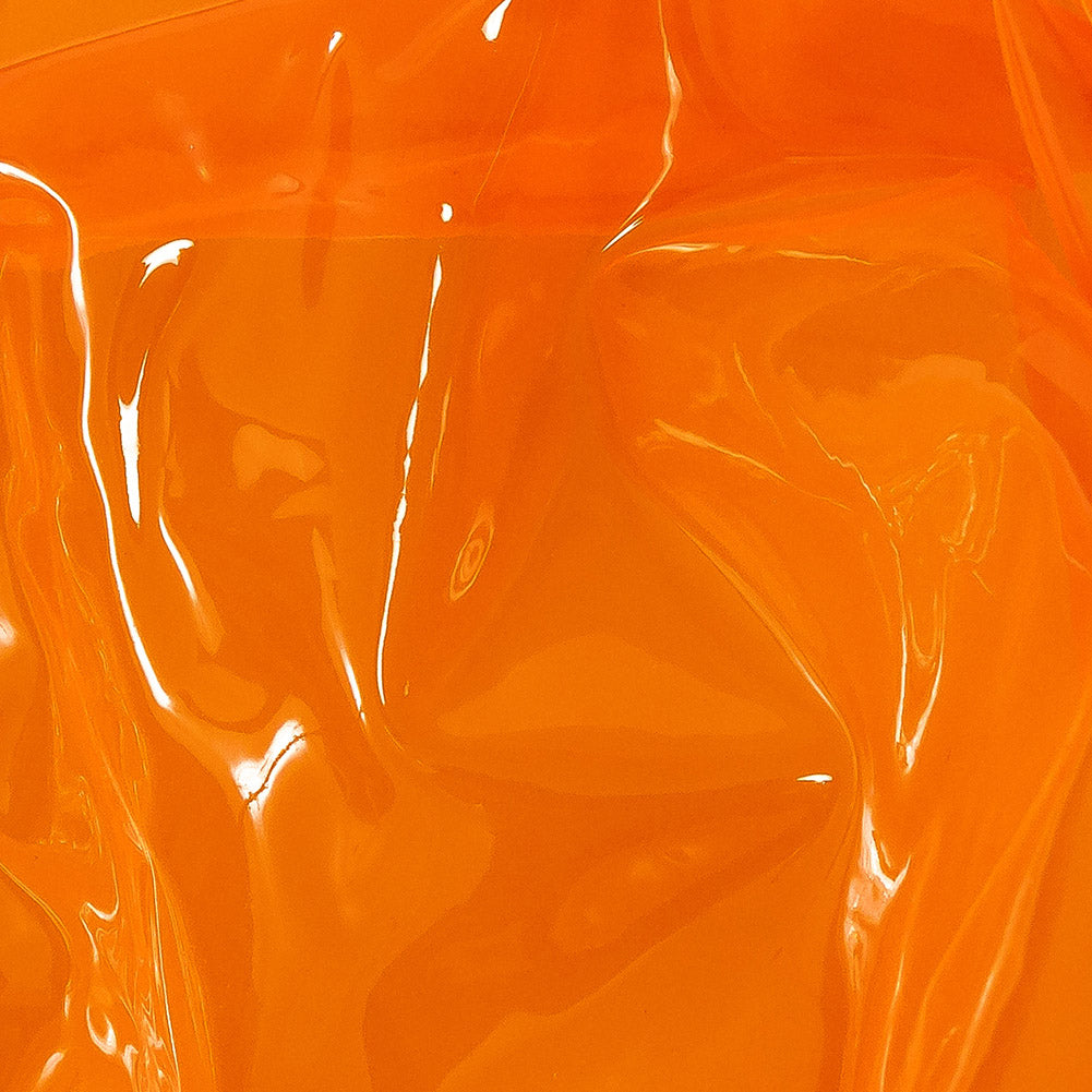 Orange-Tinted Clear Vinyl - 10 Gauge - Farbe Collection Full Orange-Tinted Clear Vinyl - 10 Gauge - Farbe Collection Full