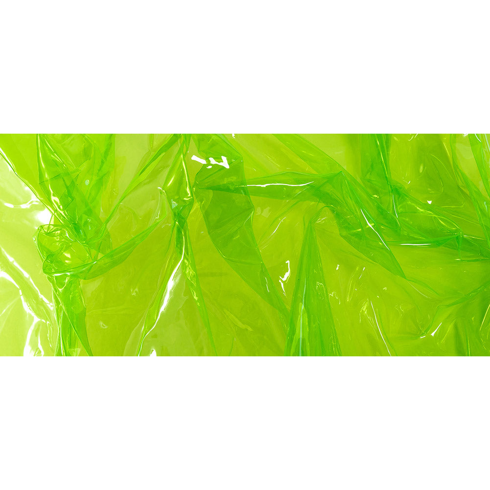 Green-Tinted Clear Vinyl - 10 Gauge - Farbe Collection Folded Green-Tinted Clear Vinyl - 10 Gauge - Farbe Collection Folded