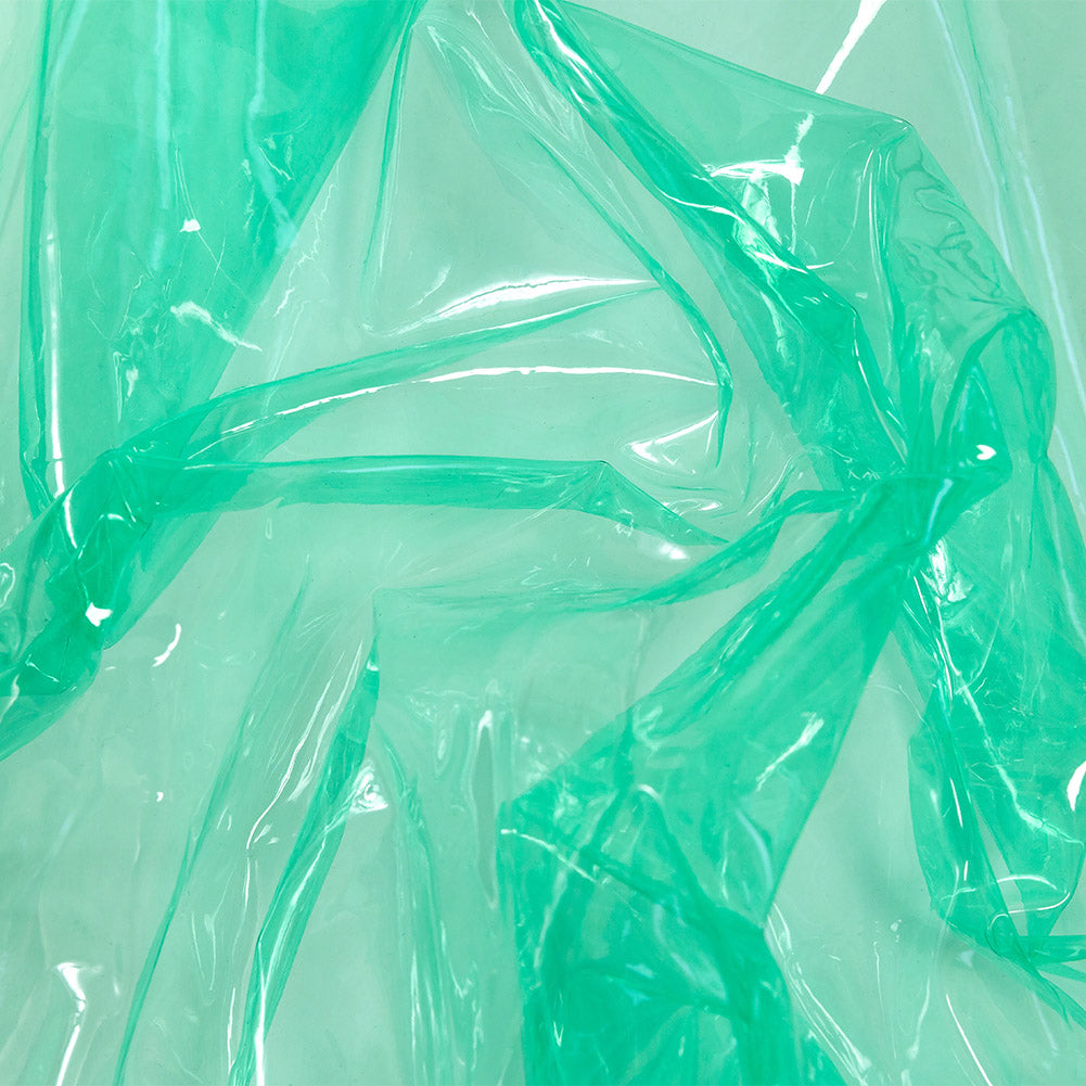 Aqua-Tinted Clear Vinyl - 10 Gauge - Farbe Collection Aqua-Tinted Clear Vinyl - 10 Gauge - Farbe Collection
