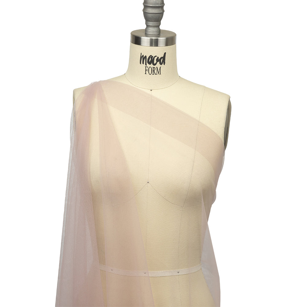 Soft Nylon Tulle - Woodrose - Leonardo Collection Detail Soft Nylon Tulle - Woodrose - Leonardo Collection Detail