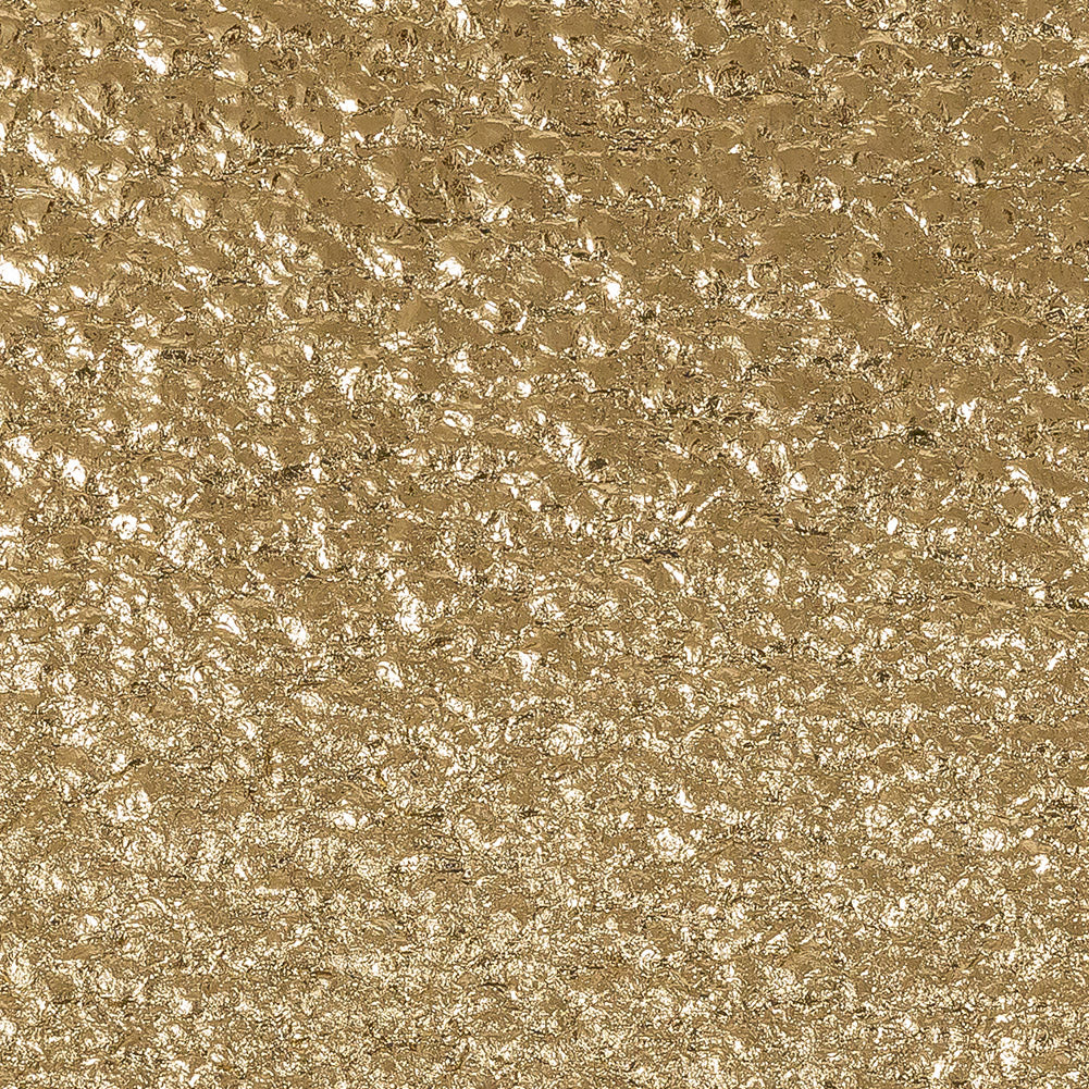 Clara Italian Metallic Gold Pebbled Coating with Foil Laminate Full Clara Italian Metallic Gold Pebbled Coating with Foil Laminate Full