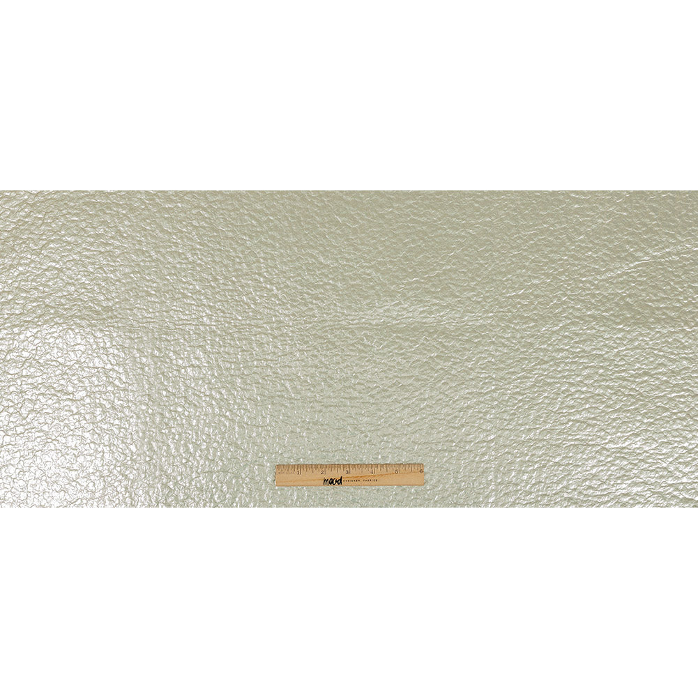 Italian Metallic Mother of Pearl Pebbled Coating with Foil Laminate - Folded Italian Metallic Mother of Pearl Pebbled Coating with Foil Laminate - Folded
