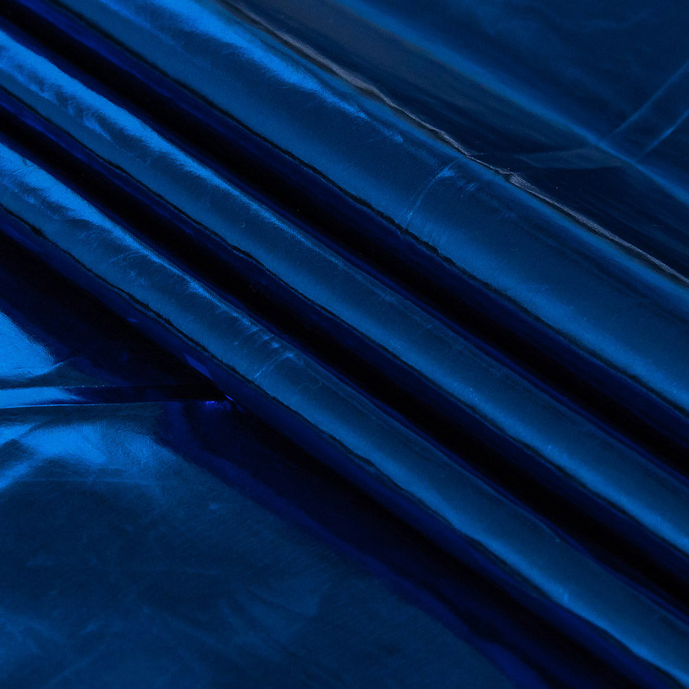 Mood Exclusive Metallic Royal Blue Glossy Tyvek - Detail Mood Exclusive Metallic Royal Blue Glossy Tyvek - Detail