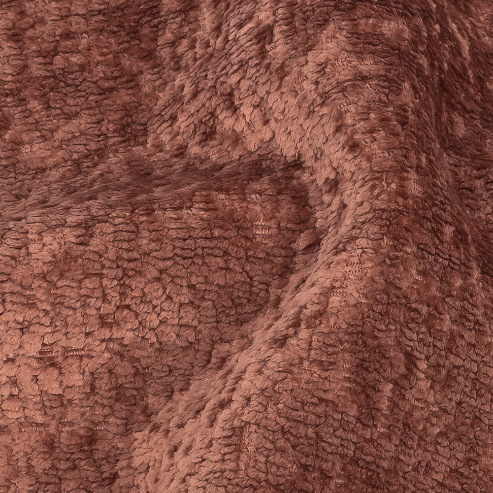 Crypton Hesse Dusty Rose Tactile Polyester Chenille - Detail Crypton Hesse Dusty Rose Tactile Polyester Chenille - Detail