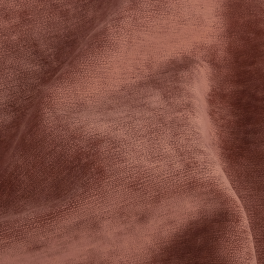 Crypton Terracotta Polyester Chenille Detail Crypton Terracotta Polyester Chenille Detail