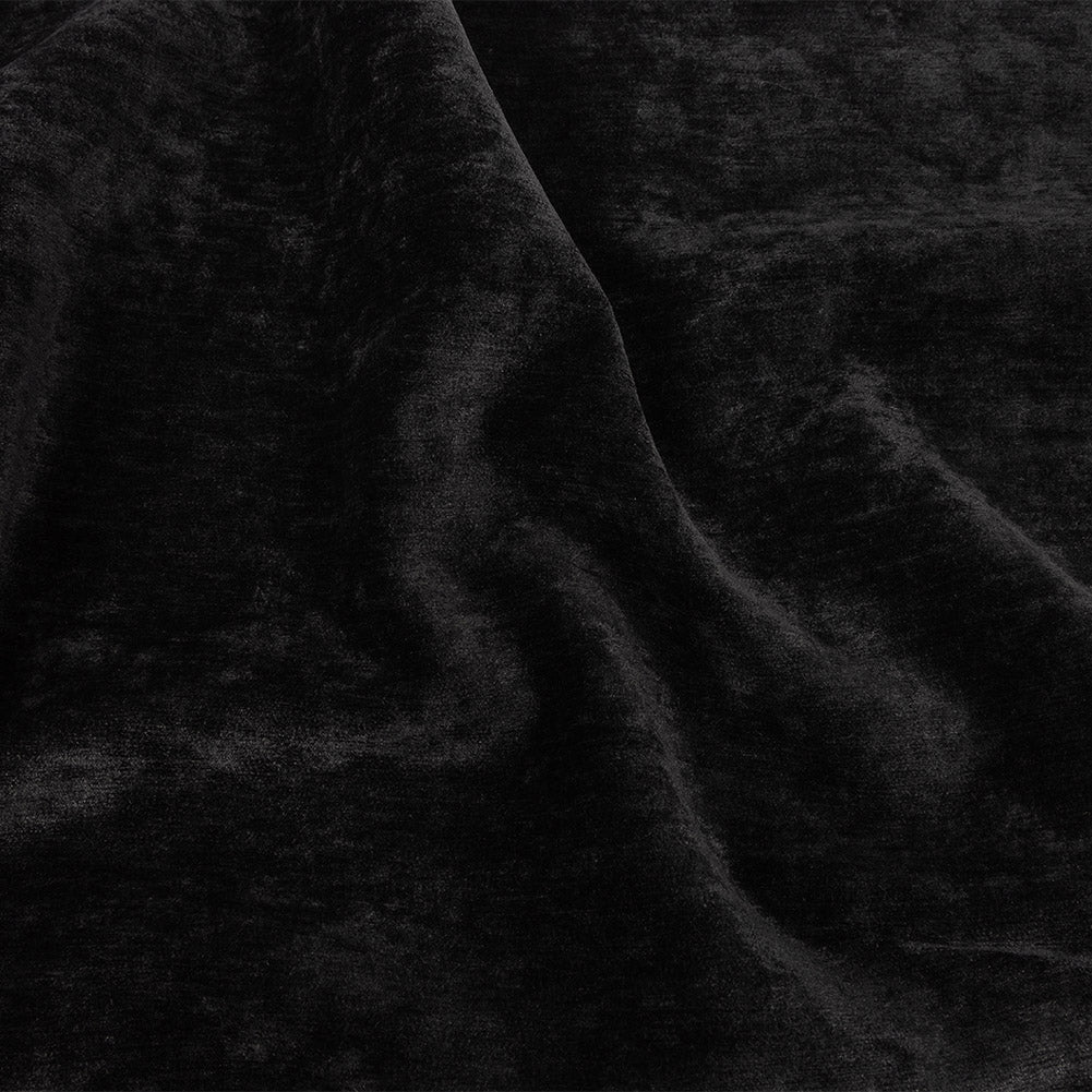 Crypton Lush Ebony Polyester Chenille Crypton Lush Ebony Polyester Chenille