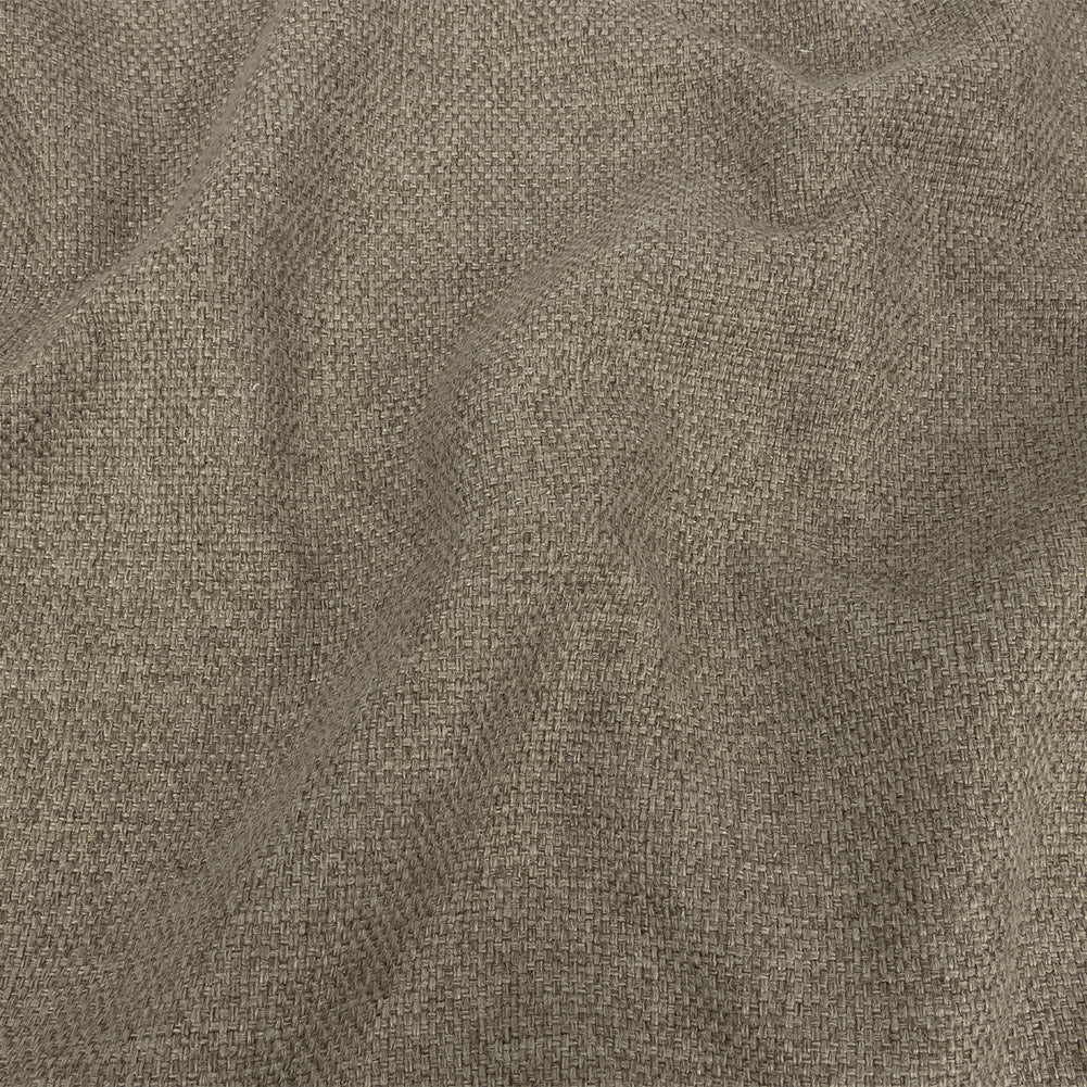 Roasted Cashew Basketwoven Polyester and Cotton Home Decor Fabric Roasted Cashew Basketwoven Polyester and Cotton Home Decor Fabric