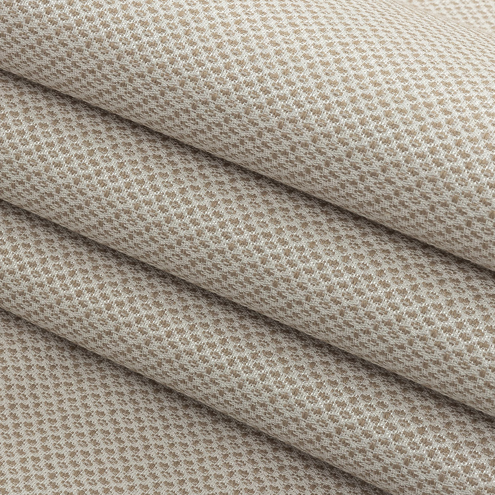 Khaki Minute Diamond Blended Polyester Jacquard - Folded Khaki Minute Diamond Blended Polyester Jacquard - Folded