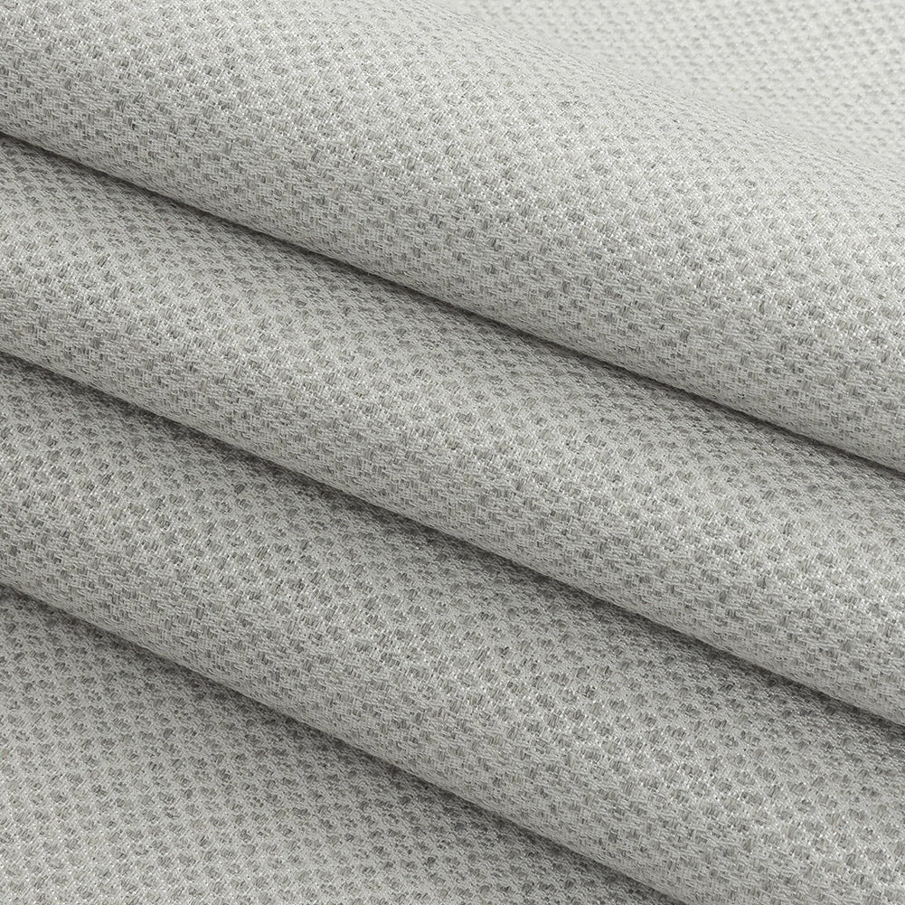Silver Minute Diamond Blended Polyester Jacquard - Folded Silver Minute Diamond Blended Polyester Jacquard - Folded