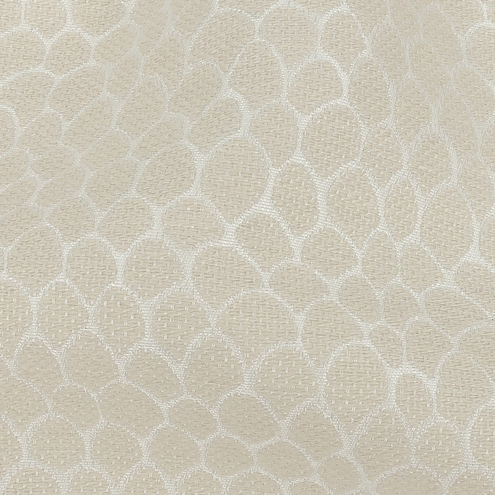 Ivory Scaled Blended Polyester Jacquard Detail Ivory Scaled Blended Polyester Jacquard Detail