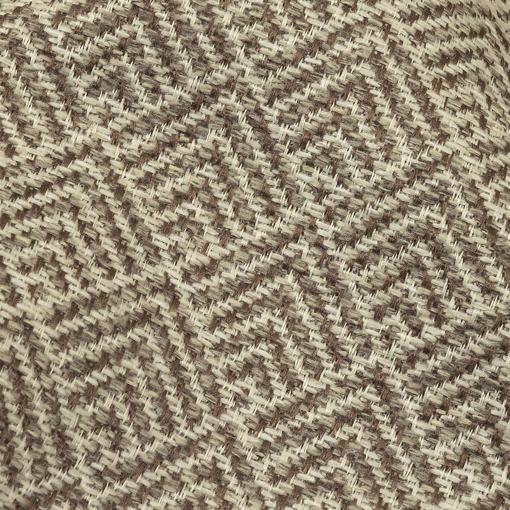 Dusty Brown and White Diamonds Upholstery Tweed - Detail Dusty Brown and White Diamonds Upholstery Tweed - Detail